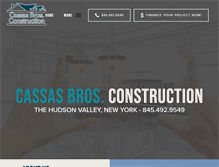 Tablet Screenshot of cassasbros.com